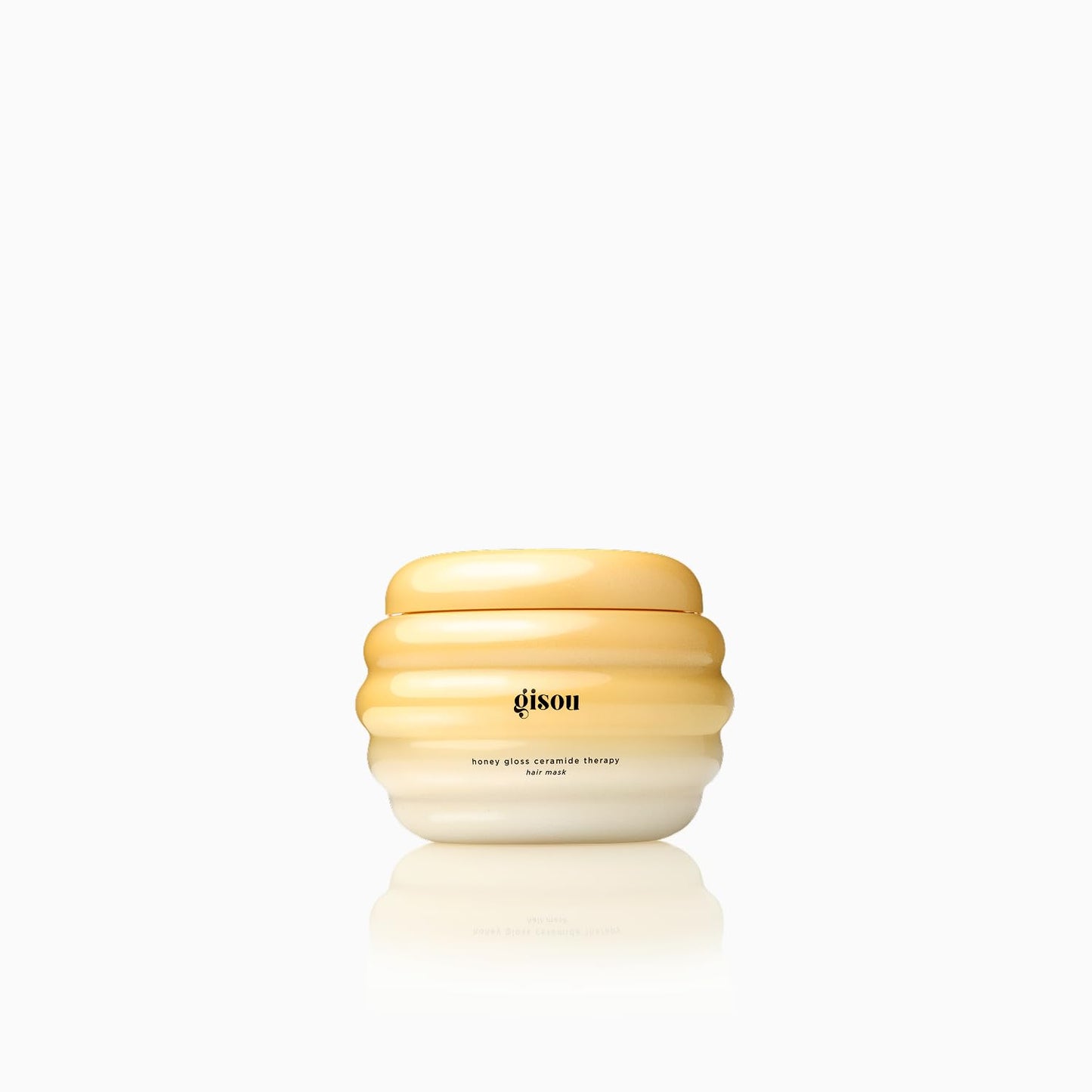 Gisou Honey Gloss Ceramide Therapy Hair Mask, Deep Hydration & Repair, Mirsalehi Honey, Ceramides & Hyaluronic Acid, 4x Stronger Hair & +85% Shine, Suitable for All Hair Types