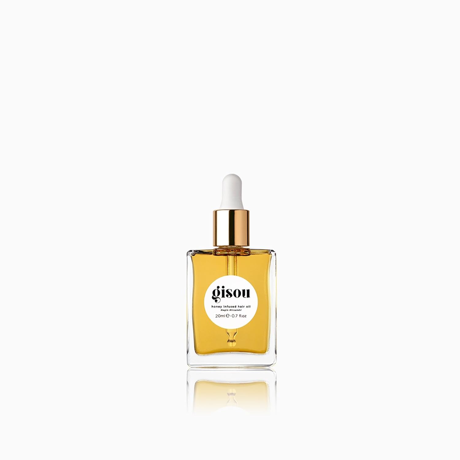 Gisou Deep Treatment Duo Mini – Honey Infused Hair Oil & Honey Gloss Ceramide Therapy Hair Mask – Travel Size Hydration, Strength, Shine & Frizz Control
