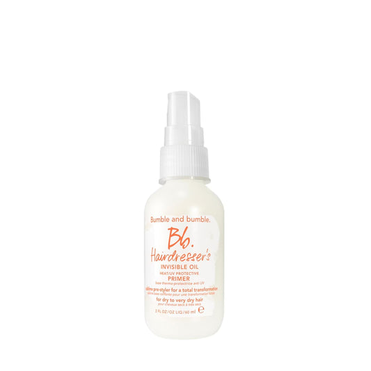 Bumble and bumble. Hairdresser's Invisible Oil Heat/UV Protection Leave-In Conditioner Hair Primer | Hydrating, Anti Frizz, Color Safe | Straight, Coily | With Argan Oil + Coconut Oil