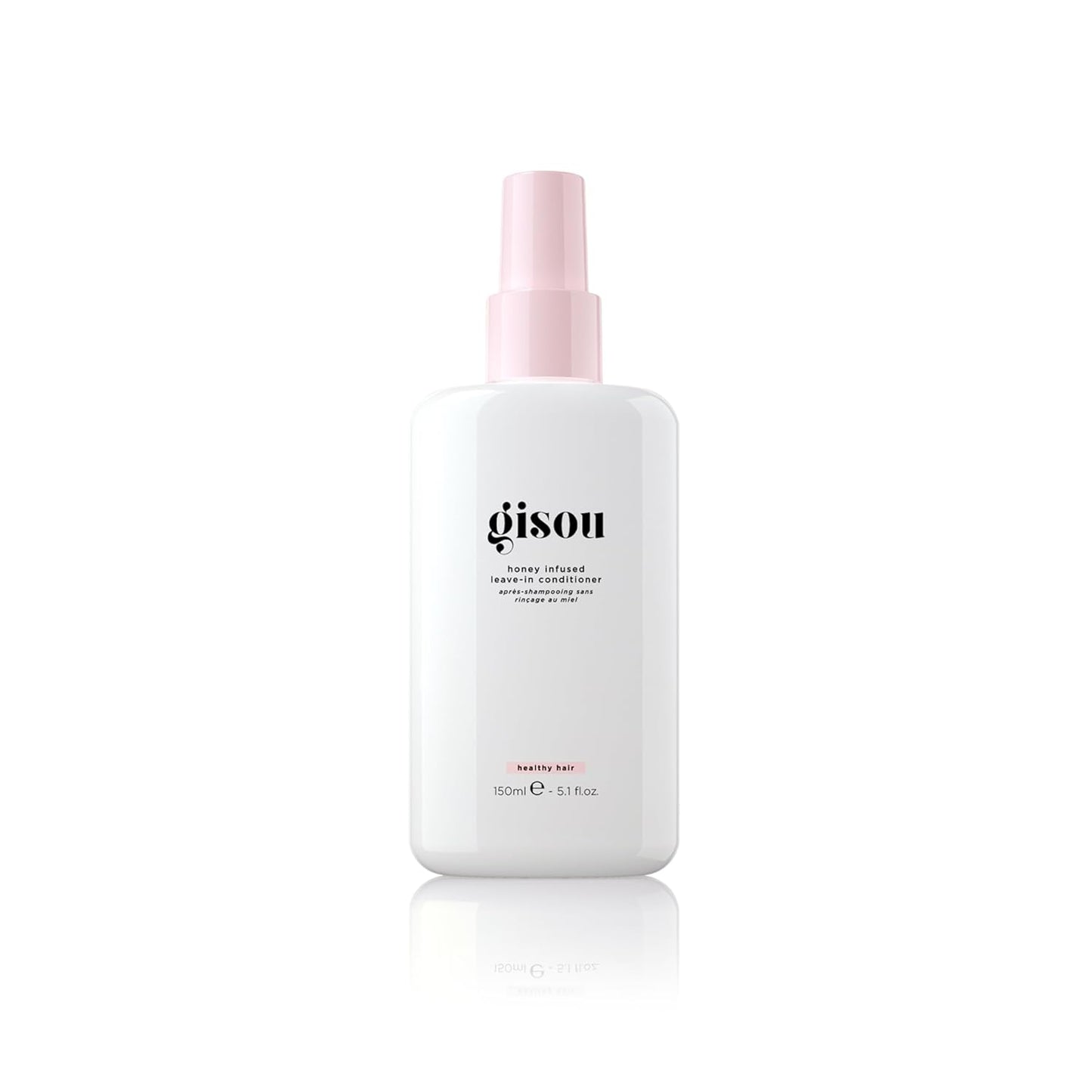 Gisou Honey Infused Leave-In Conditioner – Lightweight Hydration & Frizz Control with Mirsalehi Honey, Baobab & Argan Oil, UV Protection, Suitable for All Hair Types​