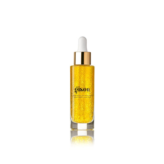 Gisou Honey Infused Hair Repair Serum, Clinically Proven to Seal Split Ends and Strengthen Hair, Mirsalehi Honey and Plant-Based Keratin, Heat and UV Protection, Lightweight Serum for Damaged Hair